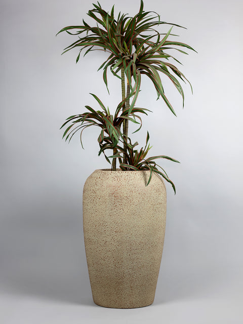Velvet Fiberglass Planter - Rust 🌿