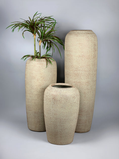 Velvet Fiberglass Planter - Rust 🌿