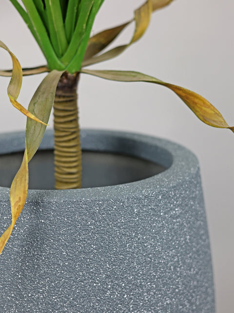 Omega Fiberglass Planter - Blue Grey🌿