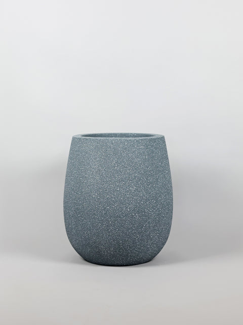Omega Fiberglass Planter - Blue Grey🌿