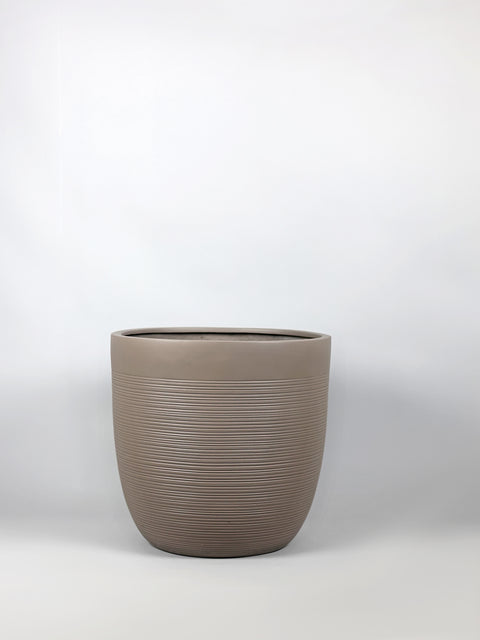 Pota Fiberglass Planter - Grey Beige ๐ฟ